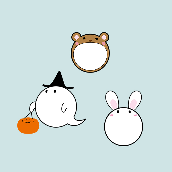 透過イラスト素材をつかって、かわいいスタンプラリー台紙や、がんばりカードを作ってみよう!